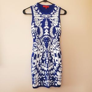 Wow Couture - 🦋 Butterfly jacquard bandage dress - Size M